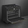 Варильний центр CO90GMAN2 90 см антрацит Smeg (COLONIALE), недорого - фото №3 - small