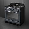 Варильний центр TR90GMGR 90 см сірий Smeg (VICTORIA), купити - фото №2 - small