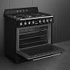 Варильний центр TR90GPBL 90 см чорний Smeg (VICTORIA), в Україні - фото №4 - small