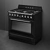 Варильний центр TR90GPBL 90 см чорний Smeg (VICTORIA), купити - фото №2 - small