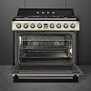 Варильний центр TR90GPP 90 см кремовий Smeg (VICTORIA), недорого - фото №3 - small