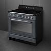 Варильний центр TR90IMGR 90 см сірий Smeg (VICTORIA), купити - фото №2 - small