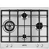Газова варильна поверхня P261XGH нержавіюча сталь Smeg (SELEZIONE) - small