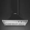 Витяжка пристінна KD90HAE 90 см антрацит Smeg (CLASSICA) - small
