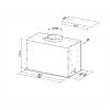 Вбудовувана витяжка KICGR70X2 70 см «Auto-Vent» Smeg (UNIVERSAL), купить - фото №2 - small