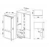 Вбудований комбінований холодильник C875TNE 70см Smeg (UNIVERSAL), заказать - фото №7 - small