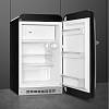 Холодильник однодверний FAB10RBL6 чорний Smeg (50'S RETRO STYLE), в Украине - фото №4 - small