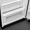 Холодильник однодверний FAB28RDBLM6 чорний матовий Smeg (50'S RETRO STYLE), цена - фото №6 - small
