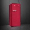 Холодильник однодверний FAB28RDRB6 рубіново-червоний матовий Smeg (50'S RETRO STYLE), в Україні - фото №4 - small