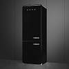 Комбінований холодильник FAB38LBL6 70 см чорний Smeg (50'S RETRO STYLE), недорого - фото №3 - small