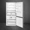 Комбінований холодильник FC84EN4HX1 84 см Smeg (UNIVERSAL), купить - фото №2 - small