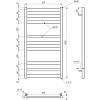 Рушникосушка Tristar Flat Genesis AQUA, в Украине - фото №4 - small
