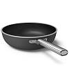 Сковорідка WOK WOF3002BLM 30 см, керамічне покриття, чорний матовий Smeg (50'S RETRO STYLE), ціна - фото №6 - small