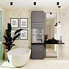 Комплект жалюзи REHAU RAUVOLET Noble matt Smoke Stack 2457L 900x1500 мм - small