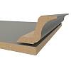 Карниз МДФ AGT MP-2445-R 728 Серый шелк Soft Touch 2800х97х30мм - small