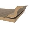 Карниз МДФ AGT MP-2445-R 3041 Перуанський дуб матовий 2800х97х30мм - small
