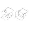 Ограничитель угла открывания на 90 ° для FREE FLAP 1.7 пластик, недорого - фото №3 - small