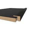 Рамковий профіль МДФ AGT MP-1041 723 Чорний шовк Soft Touch 2800х30х22мм - small