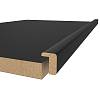 Рамочный профиль МДФ AGT MP-1047 723 Черный шелк Soft Touch 2800х24х16мм - small