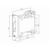 Кріплення ТВ з кутом нахилу WM111N 13-26