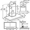 Витяжка пристінна LFT826X Hob2Hood, нерж/чорний Electrolux,  - фото №14 - small