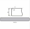 Столешница Luxeform L937/R3-1 U Ларсен 4200х600х38мм, купить - фото №2 - small