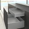 Комплект внутрішньої шухляди AvanTech YOU Q L=350H=101 ШК=1200 срібло Hettich - small