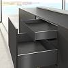 Комплект внутреннего ящика AvanTech YOU Q L=550 H=101 ШК=1200 антрацит Hettich - small