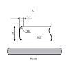 Стільниця Luxeform L146-2 U Дуб Торонто 3050х1200х28мм, купити - фото №2 - small