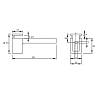 Полкодержатель Ferro Fiori M 7020.080, нагрузка 20 кг никель, фото - фото №5 - small