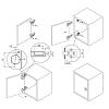 Завіса Clip-on, 110°,Sensys 8645і, внутрішня, з дотягом, чорний обсидіан (9091740) Hettich, фото - фото №5 - small