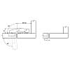 Петля Clip-on, 95°, Sensys 8639i, внутр., равнолеж., с доводч., черн. обсид. (9091748) Hettich, заказать - фото №7 - small