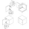 Петля Clip-on, 95°, Sensys 8639i, внутр., равнолеж., с доводч., черн. обсид. (9091748) Hettich, фото - фото №5 - small