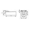 Полицетримач Ferro Fiori M 7060.130 хром, в Україні - фото №4 - small
