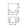 Ручка Ferro Fiori by Poliplast PL 11002.32 белый, недорого - фото №3 - small