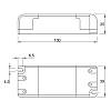 Блок питания, 15W, 12V, IP44, белый, пластик, купить - фото №2 - small