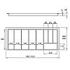 Организация для столовых приборов 1100 под 4 вкладки W=1040 L=428 (LK.1040.428) Натуральный, купить - фото №2 - small