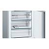 Холодильник з нижньою морозильною камерою, нержавіюча сталь KGN49XL306 Bosch, недорого - фото №3 - small