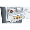 Холодильник з нижньою морозильною камерою, нержавіюча сталь KGN49XL306 Bosch, фото - фото №5 - small