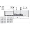 Quadro 4D SilentSystem L=600 мм полного выдвижения, к-т, ДСП 16мм (9245396) Hettich, недорого - фото №3 - small