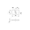 Крепление для профиля Gola 12X20, M4 металл., Scilm, купить - фото №2 - small