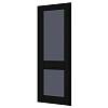 Двері STARKE Fresco модель 3 наповнення МДФ, дзеркало сатин графіт, купити - фото №2 - small