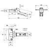 Петля Clip-on, 110°, Intermat 9943, внутренняя, никель (1030922) Hettich, в Украине - фото №4 - small