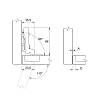 Петля Clip-on, 110°, Intermat 9943, внутренняя, никель (1030922) Hettich, заказать - фото №7 - small