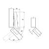Петля Clip-on, 45°, Intermat 9936, накладная, никель (77699) Hettich, заказать - фото №7 - small