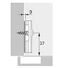 Монтажна планка Slide-on дистанція 3,0 мм (1079199) Hettich, недорого - фото №3 - small