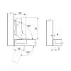 Петля Clip-on, 110°, Sensys 8645i, внутренняя, с доводч., никель (9071207) Hettich, фото - фото №5 - small