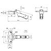 Петля Clip-on, 110°, Sensys 8645i, внутренняя, с доводч., никель (9071207) Hettich, купить - фото №2 - small