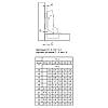 Петля Clip-on, 110°, Sensys 8645i, внутренняя, с доводч., никель (9071207) Hettich, цена - фото №6 - small