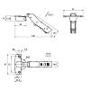 Петля Clip-on, 30°, Sensys 8639i, накладная, с доводч., никель (9088016) Hettich, в Украине - фото №4 - small